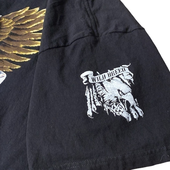 🌟 Rolling Thunder Eagle Motorcycle Biker Black T Shirt 
Size 2XL. - Picture 6 of 8
